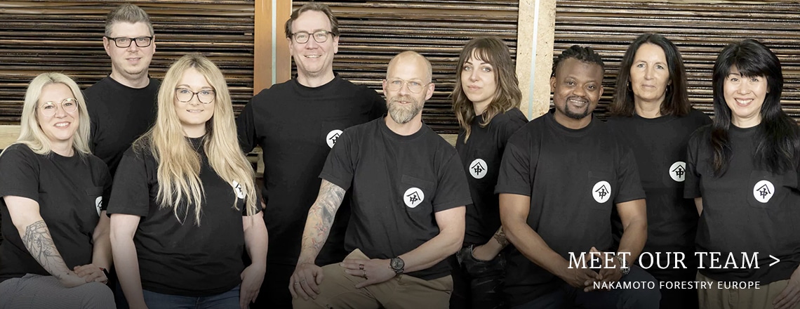 Nakamoto Forestry Europe team members