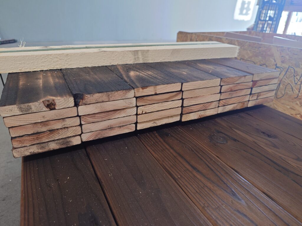 Pile of G08-442 offcuts